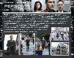 carátula trasera de divx de Person Of Interest - Temporada 03 