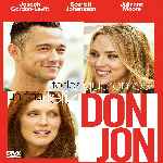 carátula frontal de divx de Don Jon