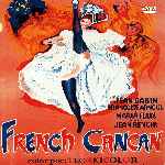 carátula frontal de divx de French Cancan