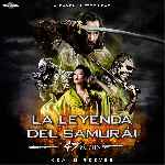carátula frontal de divx de La Leyenda Del Samurai - 47 Ronin