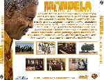 cartula trasera de divx de Mandela - Del Mito Al Hombre