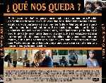 carátula trasera de divx de Que Nos Queda