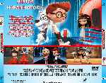 cartula trasera de divx de Las Aventuras De Peabody Y Sherman