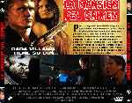 carátula trasera de divx de La Mansion Del Crimen