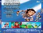 carátula trasera de divx de Space Chimps 2