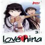 carátula frontal de divx de Love Hina - Disco 3
