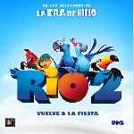 carátula frontal de divx de Rio 2