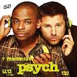 carátula frontal de divx de Psych - Temporada 07