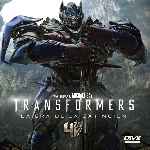 carátula frontal de divx de Transformers - La Era De La Extincion