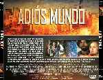 carátula trasera de divx de Adios Mundo