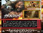 carátula trasera de divx de Hercules - 2014