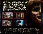 carátula trasera de divx de Annabelle