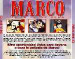 carátula trasera de divx de Marco - No Te Vayas Mama - La Pelicula