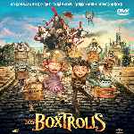 carátula frontal de divx de Los Boxtrolls