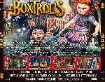 carátula trasera de divx de Los Boxtrolls