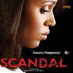 carátula frontal de divx de Scandal - Temporada 03 