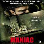 carátula frontal de divx de Maniac - 2012