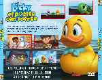 carátula trasera de divx de Lucky El Patito Con Suerte
