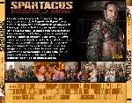 carátula trasera de divx de Spartacus - Temporada 02 - Dioses De La Arena