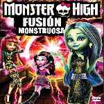 carátula frontal de divx de Monster High - Fusion Monstruosa