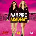 carátula frontal de divx de Vampire Academy - 2014
