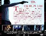 carátula trasera de divx de Sin Escrupulos - 2014