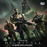 carátula frontal de divx de Halo - Nightfall