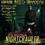 carátula frontal de divx de Nightcrawler
