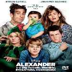 carátula frontal de divx de Alexander Y El Dia Terrible Horrible Espantoso Horroroso 