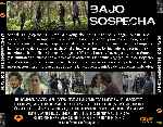 carátula trasera de divx de Bajo Sospecha - 2015