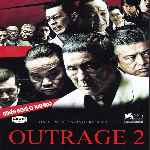 carátula frontal de divx de Outrage 2