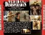 carátula trasera de divx de Medidas Desesperadas - 1997