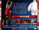 carátula trasera de divx de Big Hero 6