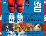 carátula trasera de divx de Big Hero 6 - V3 