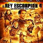 cartula frontal de divx de El Rey Escorpion 4 - La Busqueda Del Poder