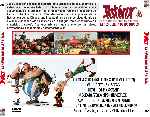 carátula trasera de divx de Asterix - La Residencia De Los Dioses