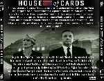 cartula trasera de divx de House Of Cards - Temporada 03