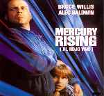 carátula frontal de divx de Mercury Rising - Al Rojo Vivo