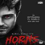 carátula frontal de divx de Horns