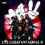 carátula frontal de divx de Los Cazafantasmas 2