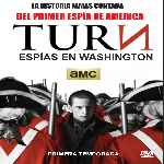 cartula frontal de divx de Turn - Espias En Washington - Termporada 01