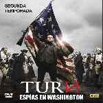 cartula frontal de divx de Turn - Espias En Washington - Termporada 02