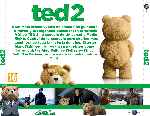 carátula trasera de divx de Ted 2
