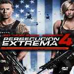 carátula frontal de divx de Persecucion Extrema 4 