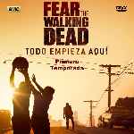 cartula frontal de divx de Fear The Walking Dead - Temporada 01 