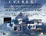 carátula trasera de divx de Everest - 2015
