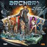 cartula frontal de divx de Archer - Temporada 01