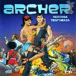 carátula frontal de divx de Archer - Temporada 02