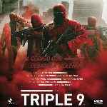 carátula frontal de divx de Triple 9 