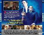 carátula trasera de divx de Legend - 2015
